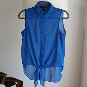 🏷Lime Blue brand sleeveless top
